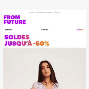 SOLDES | Jusqu'à -50% 🚀