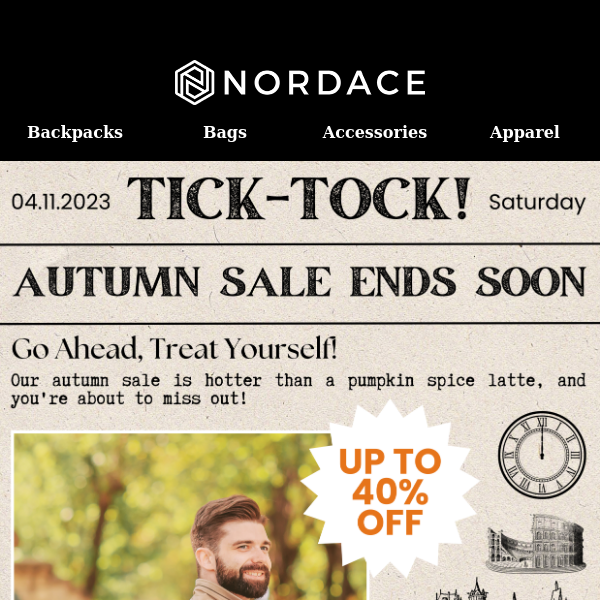 ⏰ Tick-Tock! Autumn Sale Ends Soon