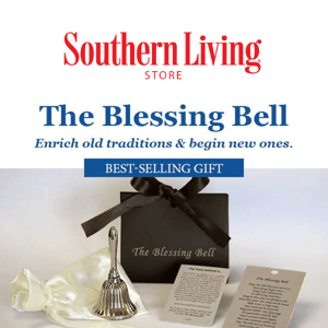 Enrich old traditions and make new ones with the Blessing Bell!