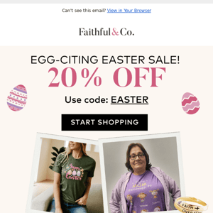 $19.96 T-shirts! Happy Easter! 🐰🥚