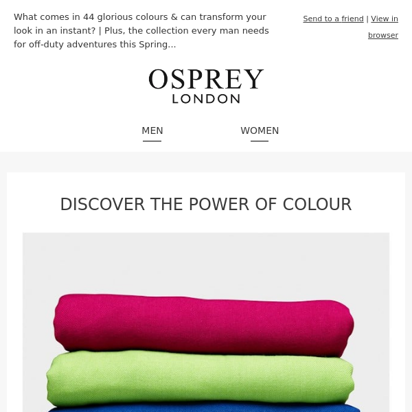 🌈 Discover the power of colour + a great Online offer 🌈