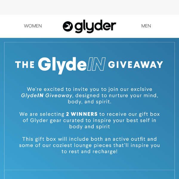 Join Our GlydeIN to 2024 Giveaway