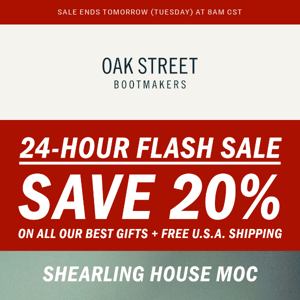 Flash Sale: Save 20% on Our Top Gifts + Free USA Shipping