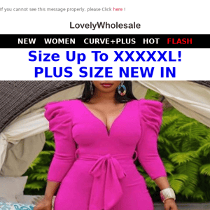 👀WHAT'S NEW FOR PLUS SIZE?