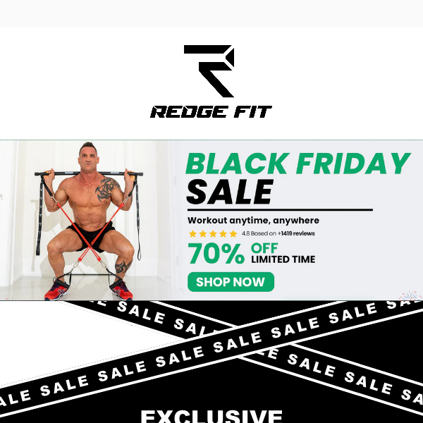 ⚡ EXCLUSIVE: Black Friday Sale