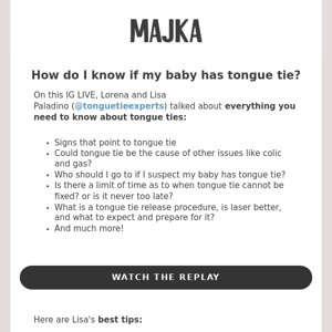How do I know if my baby has tongue tie?😟