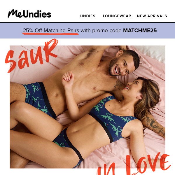 New V-Day print hint: 🦕🦕🦕 - Me Undies