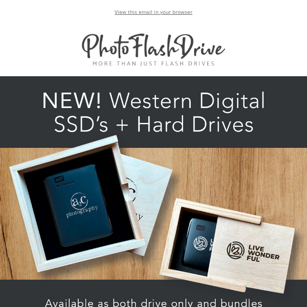 NEW! 10% Off Western Digital!