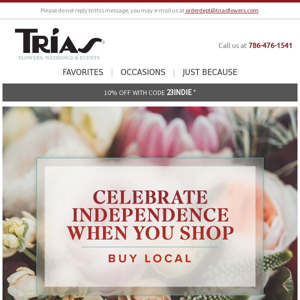 It's Independent Retailer Month! Save 10%