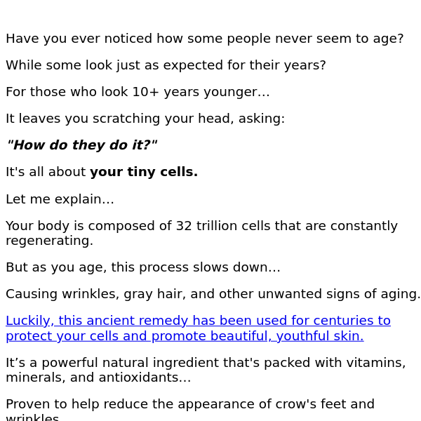 Why Some People Age Slower (Secret Revealed)