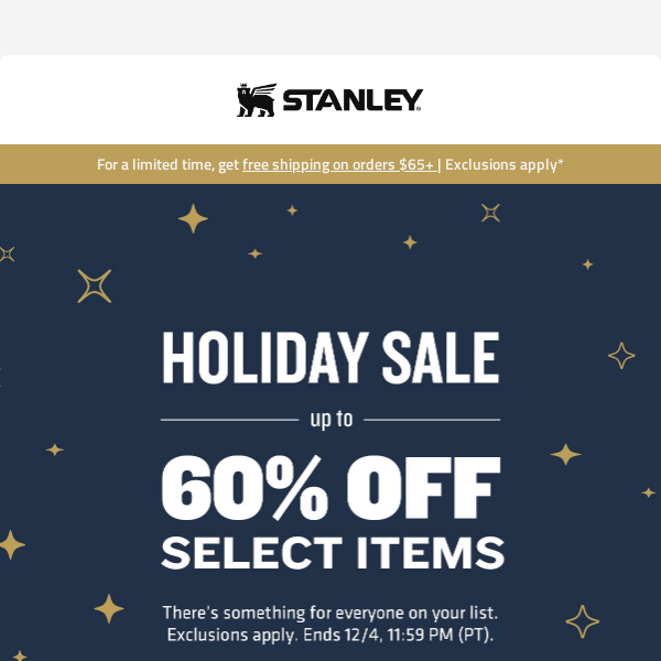 Stanley - Latest Emails, Sales & Deals