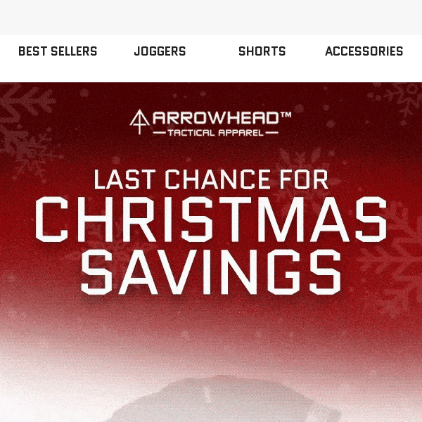 Last Chance for Christmas Savings