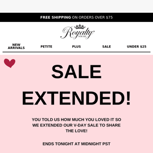 30% off SALE extended to share the love!