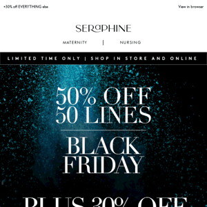 BLACK FRIDAY 🖤 This Is It! | 50% OFF 50 STYLES