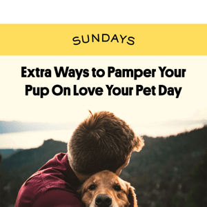 Extra Ways to Pamper Your Pup