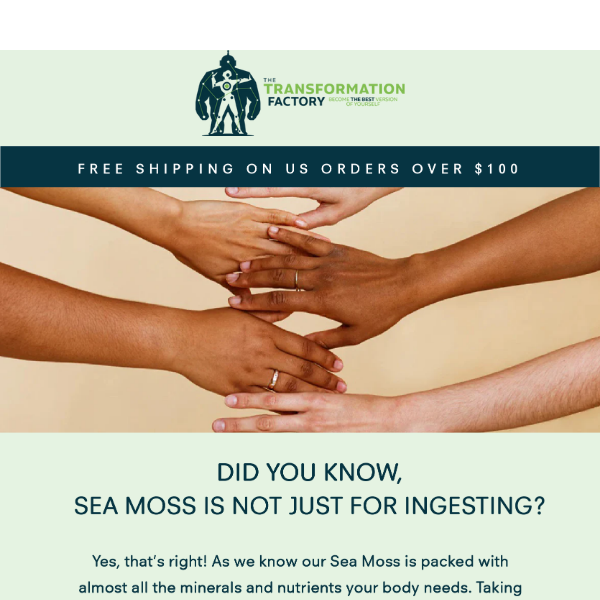 The Skin Benefits Of Sea Moss 💪