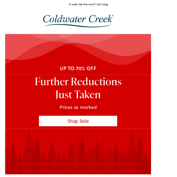 Coldwater Creek - Latest Emails, Sales & Deals