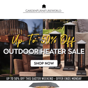 50% Off Kalos Outdoor Heating