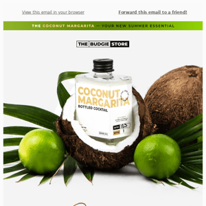 Coconut Margarita 🥥 New Bottled Cocktail Alert!