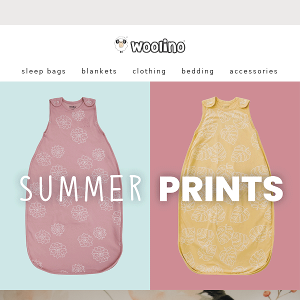 Cute SUMMER prints! ☀️🐳🌴 - Woolino