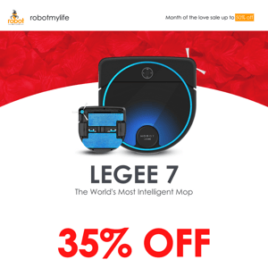 35% Off - Feel the Love of Legee 7! ❤