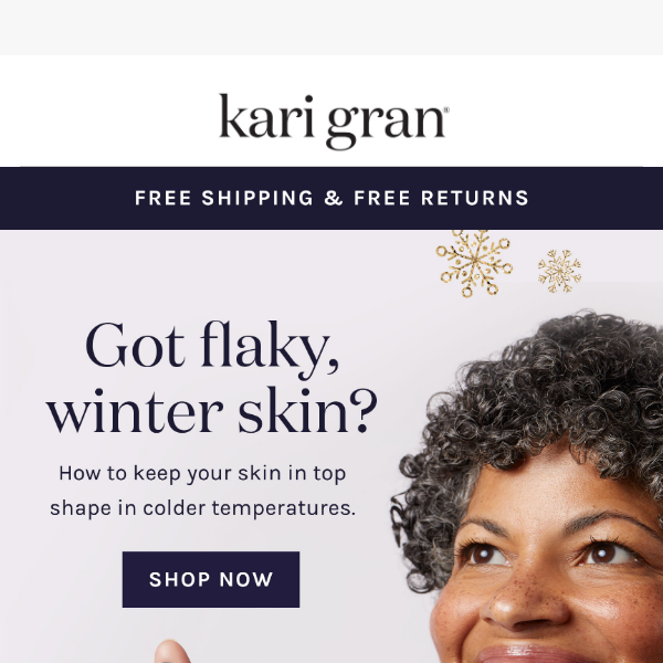 Got Flaky Winter Skin?