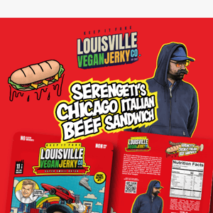 Serengeti's Chicago Italian Beef is almost sold out!