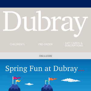 Spring Fun at Dubray 🌻