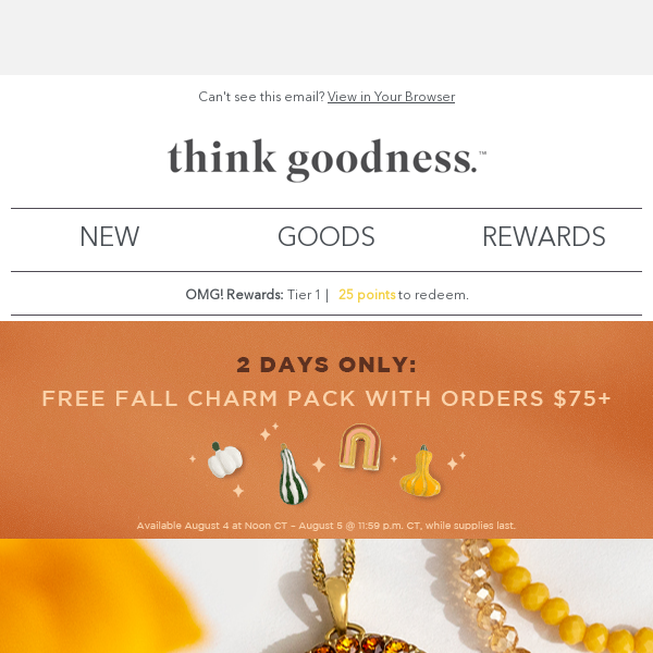 Snag NEW Fall styles + a free gift too!