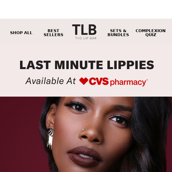 Last-minute lippies at CVS