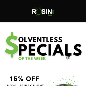 15% OFF Select Pollenmasters & 20% OFF Go 2s! This Week Only