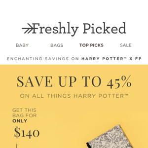 Enchanting Deals: Up to 45% Off Harry Potter Favorites!