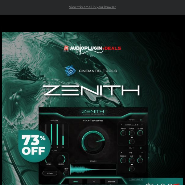 🕛FINAL CALL: Zenith for Kontakt - Modern Trailer Sounds at Your Fingertips - 73% Off!