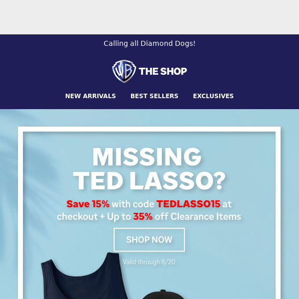 Last Chance! Ted Lasso Sale Ends Today.