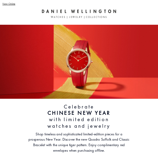 Treat yourself to something as unique Daniel Wellington