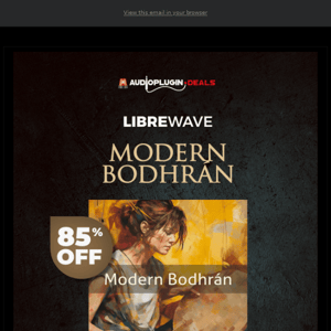 🔝 Most Popular: Modern Bodhrán for only $19