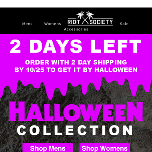 🎃2 Days left to get it by Halloween