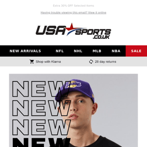 USA Sports Co UK Check out these new arrivals 🛬