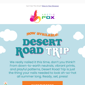 Just Launched: Desert Road Trip Gel Nail Kit Collection!