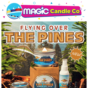 🪂 NEW RELEASE: Flying Over The Pines Fragrance