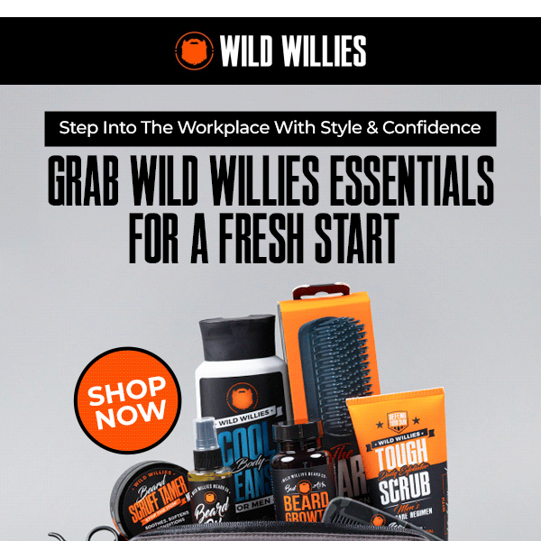 Look sharp and confident with Wild Willies essentials