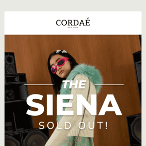 The Siena - Sold Out!