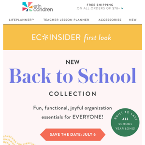 Exclusive Back to School Sneak Peek #1