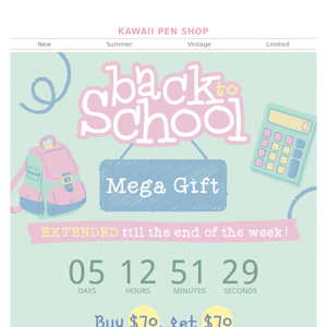 【EXTENDED⏰】Bck2School MEGA GIFT 🎁