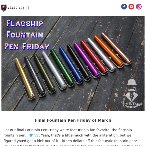 Fountain Pen Friday