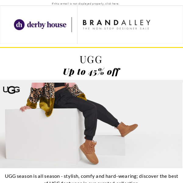 UGG | Up to 45% off - Derby House