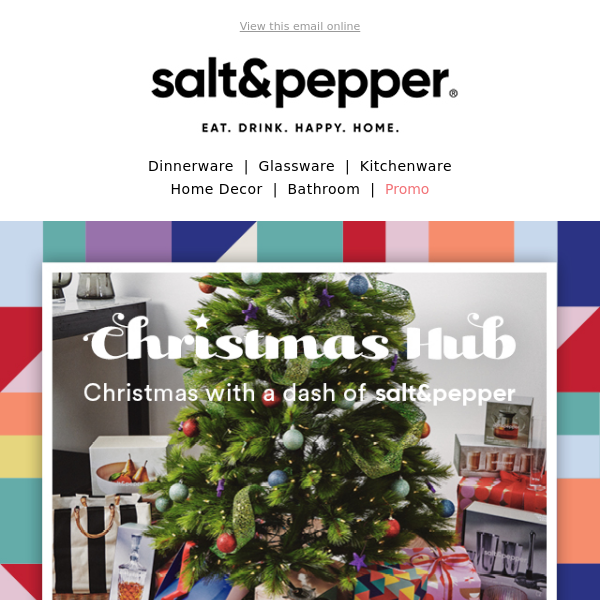 Welcome to the salt&pepper Christmas Hub 🎄🎁