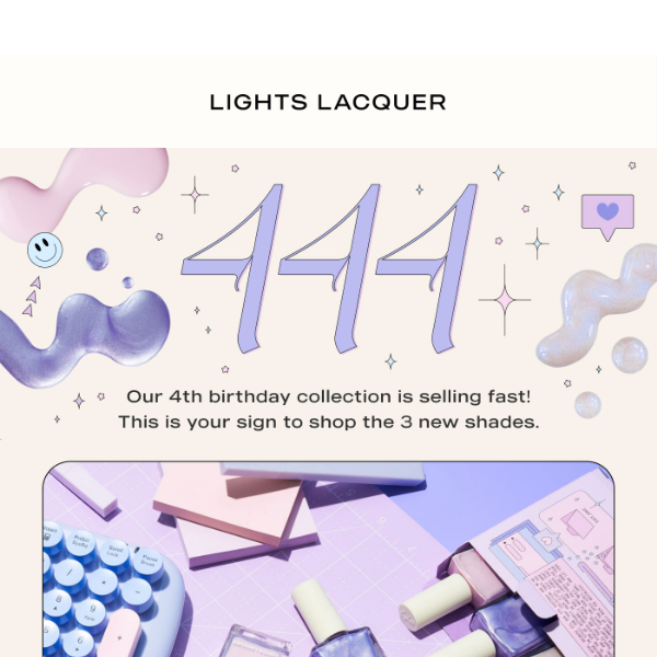 Celebrate 4 Years of Lacquer with us