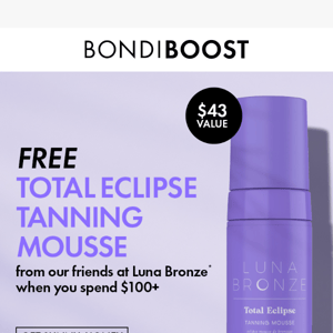 Get Your Summer Glow with BondiBoost: Free Tanning Mousse & Lux Haircare Products