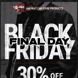 Final Day - 30% Off